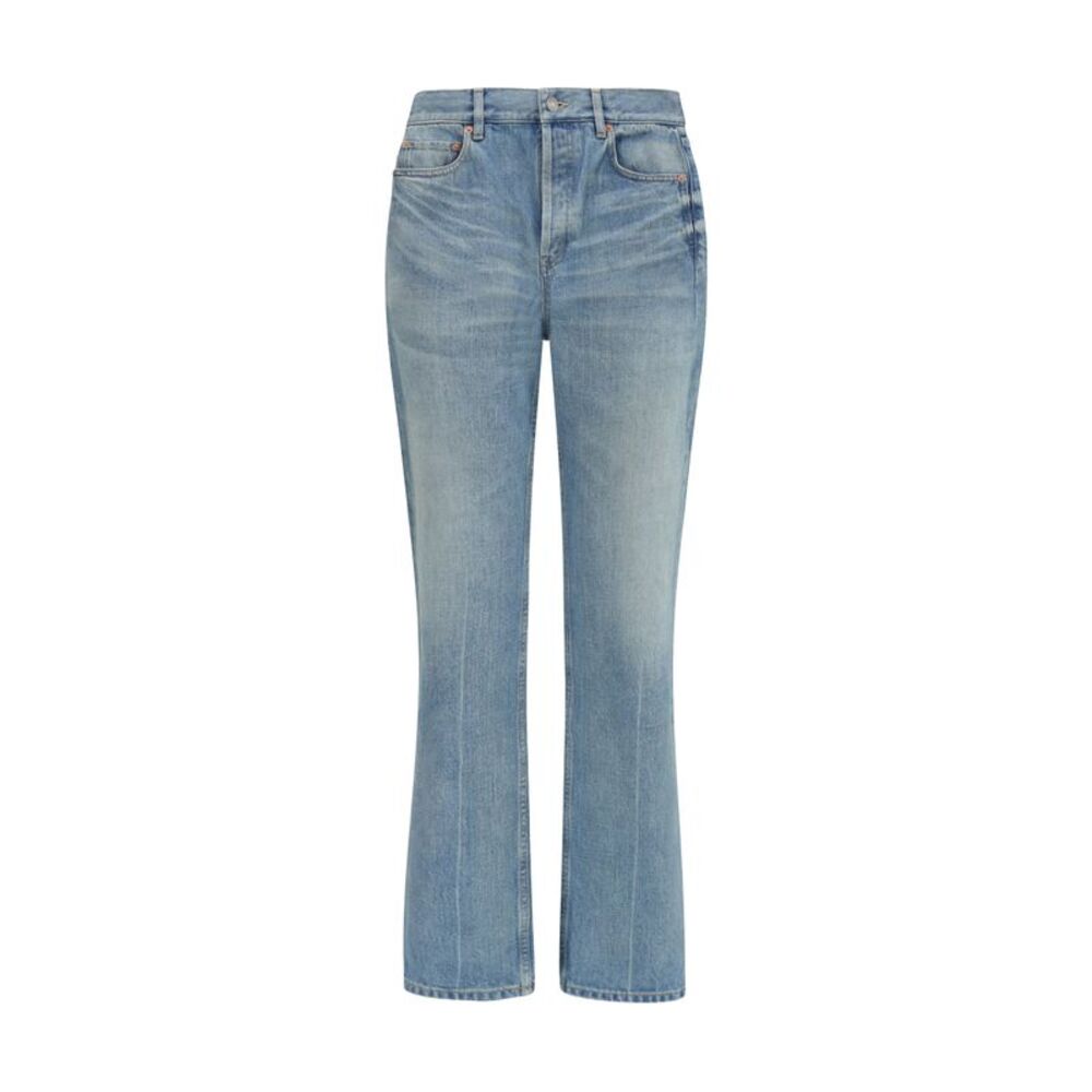 Saint Laurent Women Authentic Straight Jeans